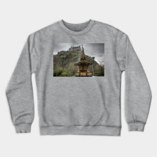 Castle and Fountain Crewneck Sweatshirt